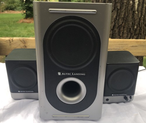 Altec lansing 221 amplified - altec,